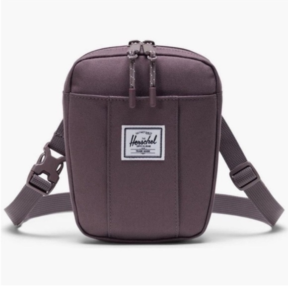 Herschel Supply Company Gray Cruz Mini Messenger Crossbody Bag NWOT - Picture 2 of 12
